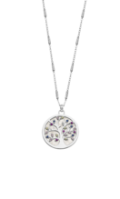 COLLIER LOTUS SILVER TREE OF LIFE LP1889-1/1 ARGENT FEMME