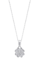 Lotus Silver LP1712-4-1 - Orecchini A Perno In Argento 925 Con Zirconi - Collezione Pure Essential - Gioielli Eleganti Donna, Chiusura A Perno, Superficie Lucida