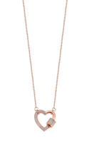 LOTUS SILVER WOMEN'S SILVER HEART NECKLACE MOMENTS LP3532-1/2
