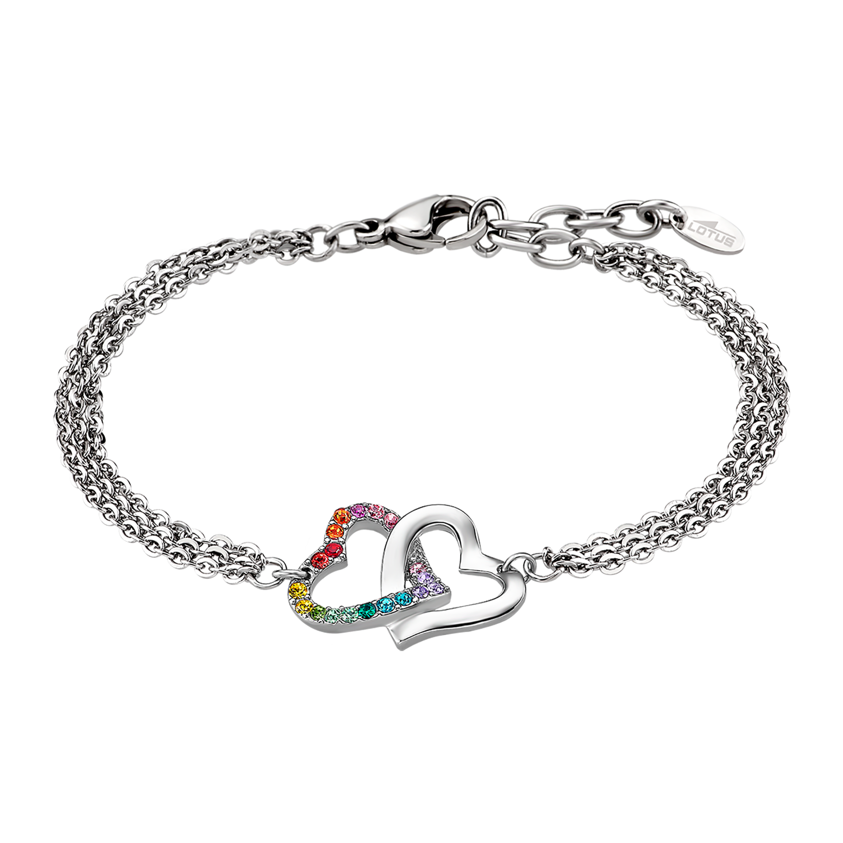 BRACELET COEUR LOTUS STYLE WOMAN'S HEART LS1912-2/2 ACIER