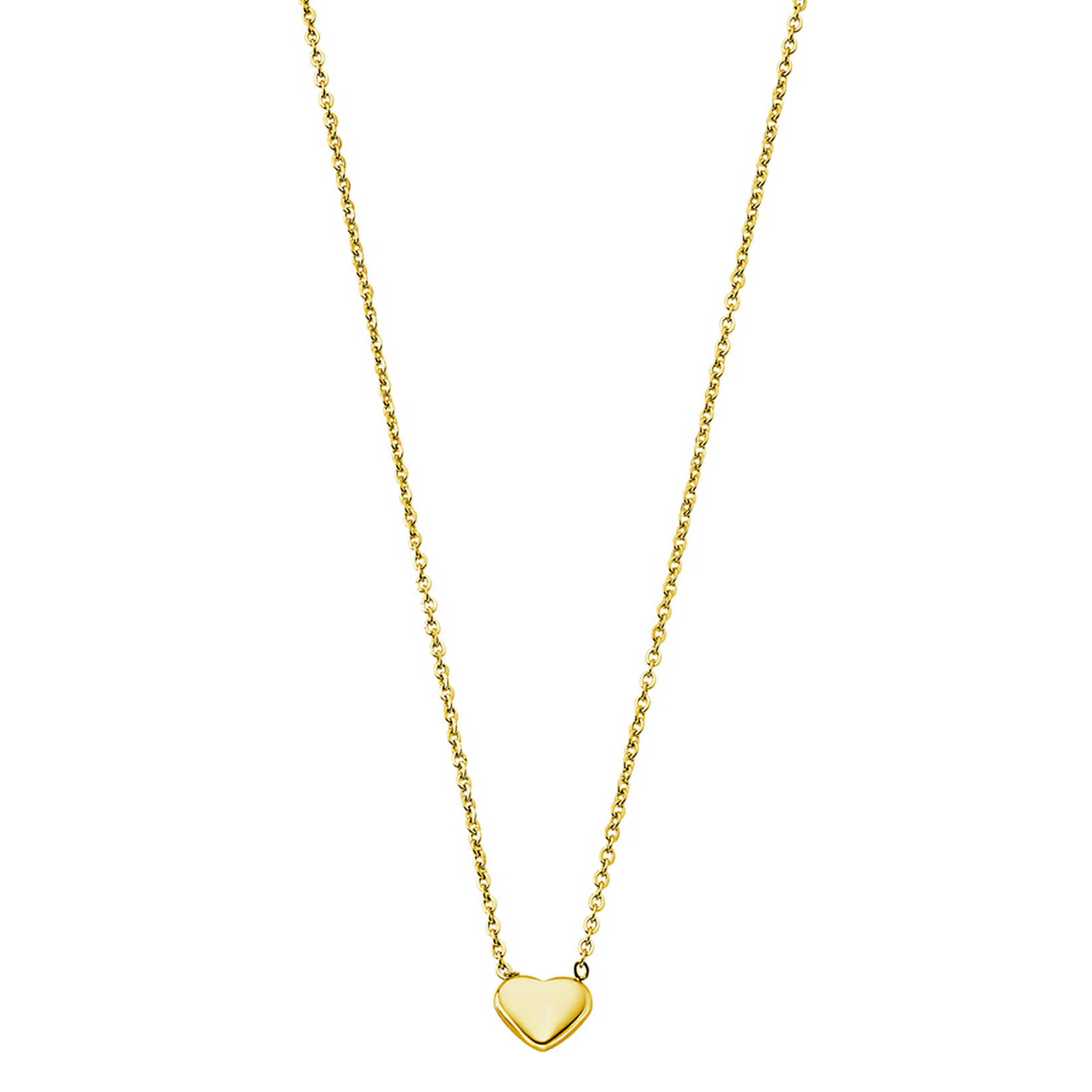 COLLAR CORAZÓN LOTUS STYLE LS1930-1/2 ACERO, MUJER