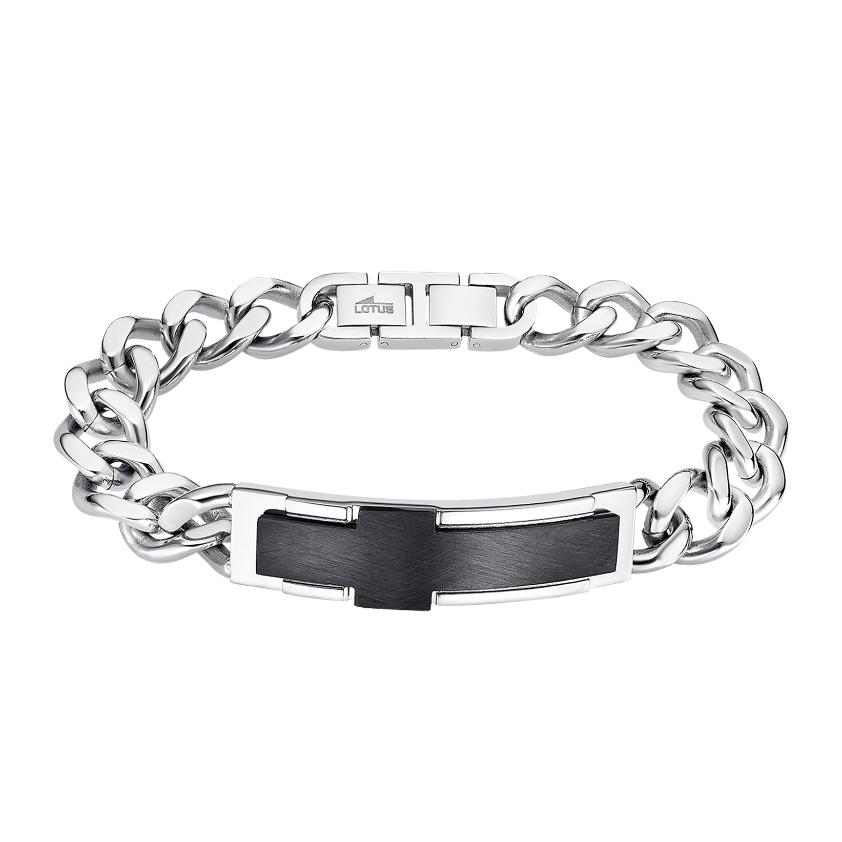 Collar Lotus Style Men In Black Cruz Acero LS1986-1/1 - Ses Nines