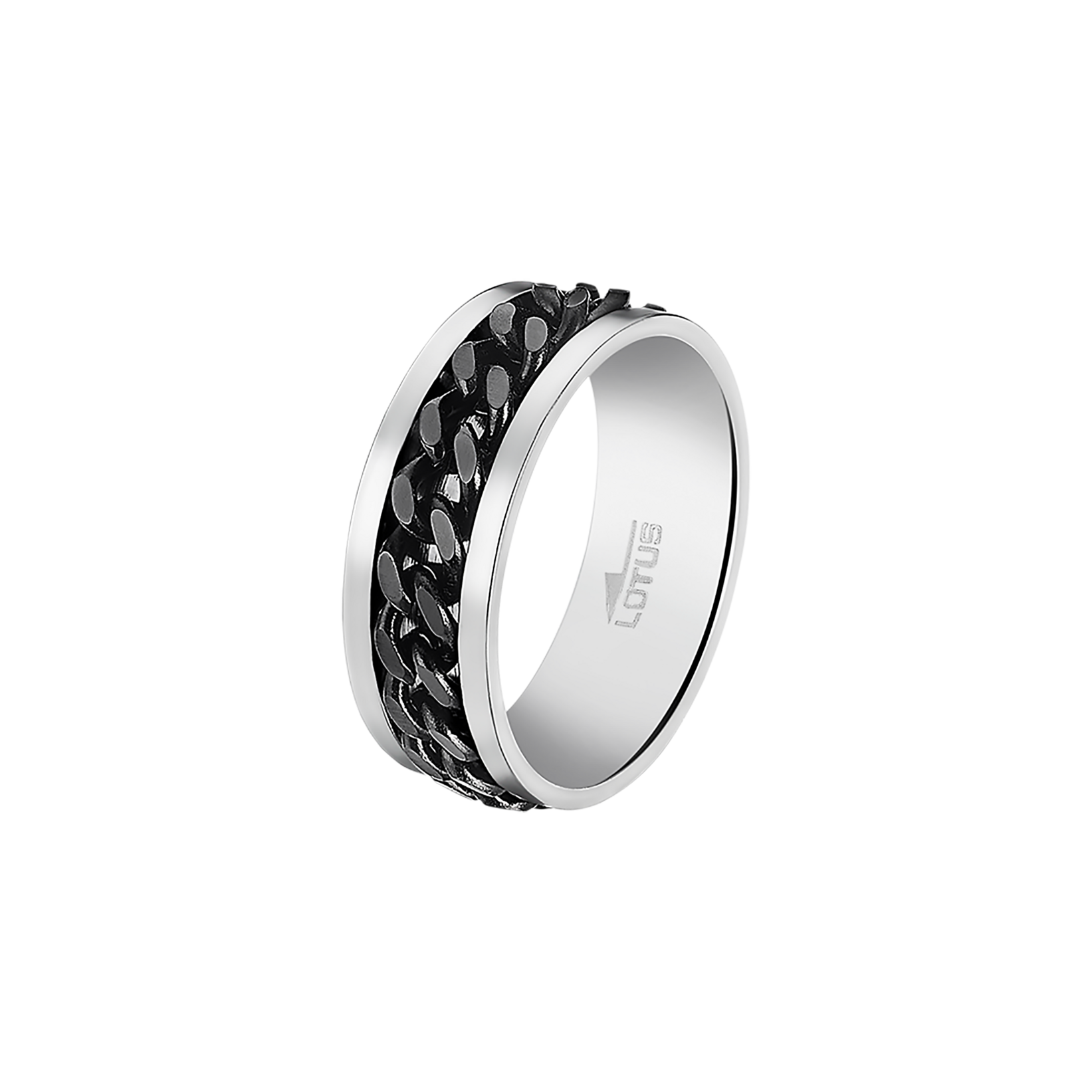 LOTUS STYLE MEN'S STAINLESS STEEL RING LS2394-3/220