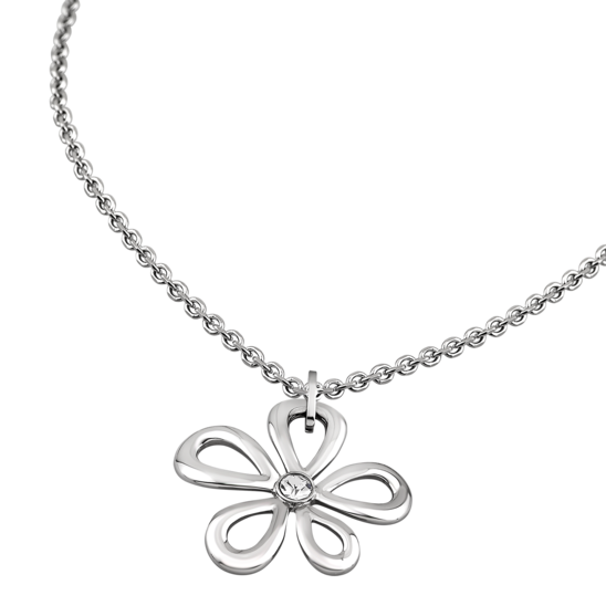 COLLAR FLOR LOTUS STYLE LS1535-1/1 ACERO, MUJER