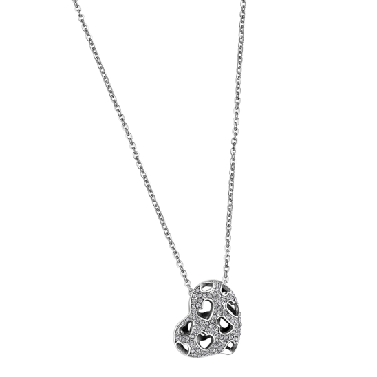 LOTUS STYLE WOMEN'S STAINLESS STEEL NECKLACE LS1743-1/1