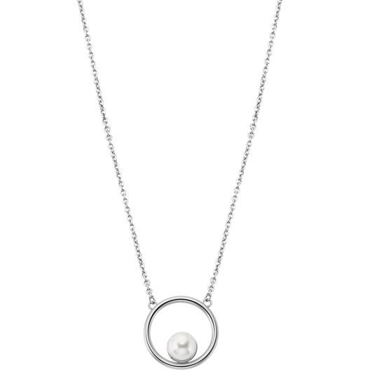 LOTUS STYLE WOMEN'S STAINLESS STEEL NECKLACE LS2000-1/1