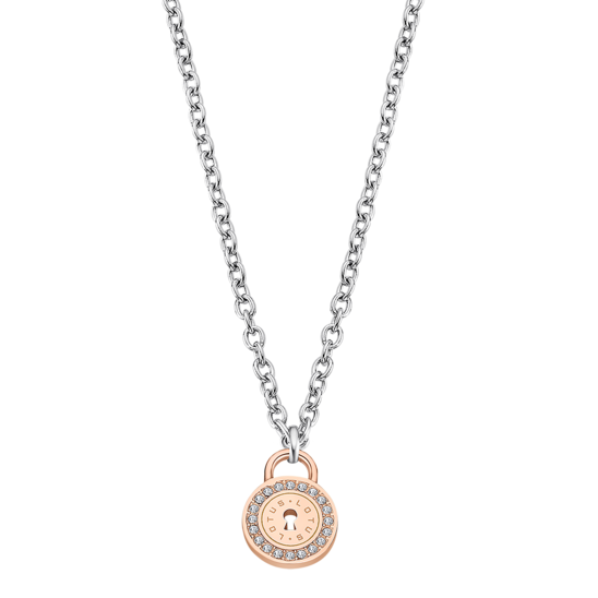 LOTUS STYLE WOMEN'S STAINLESS STEEL NECKLACE LS2189-1/3