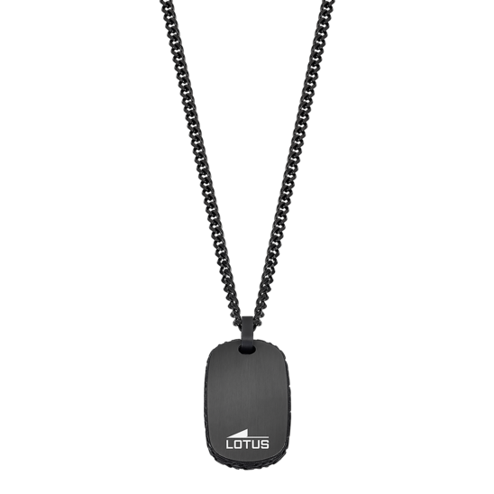 LOTUS STYLE MEN'S STAINLESS STEEL NECKLACE LS2257-1/1