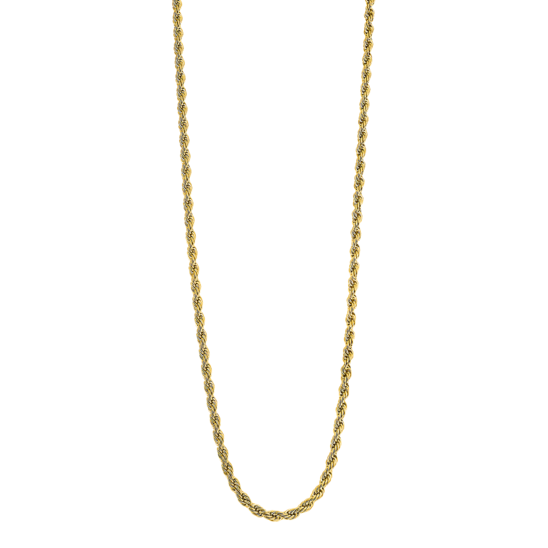 Collar Cadena Lotus Style Men In Black Ls2296-1/1 Acero Inoxidable, Hombre
