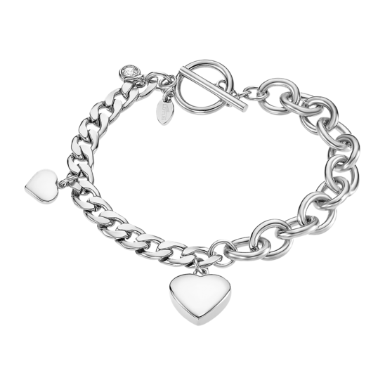 Pulsera Corazón Lotus Style Woman's Heart Ls2335-2/1 Acero Inoxidable, Mujer