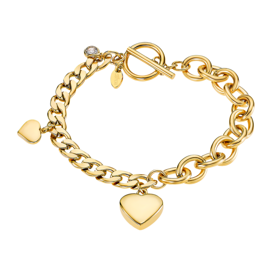 Pulsera Corazón Lotus Style Woman's Heart Ls2335-2/2 Acero Inoxidable, Mujer