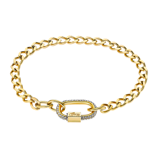 Pulsera Fantasía Lotus Style Urban Woman Ls2338-2/2 Acero Inoxidable 316l, Mujer