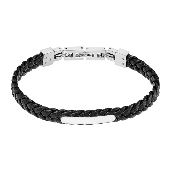 Pulsera Lotus Style Men In Black Ls2385-2/1 Acero Inoxidable, Hombre