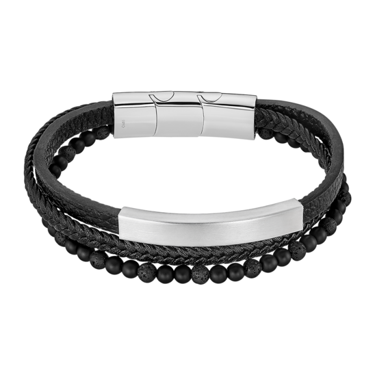 Pulsera Lotus Style Men Basic Ls2406-2/1 Acero Inoxidable, Hombre