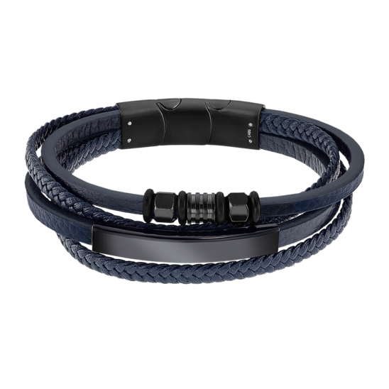 Pulsera Lotus Style Men Basic Ls2407-2/1 Acero Inoxidable, Hombre