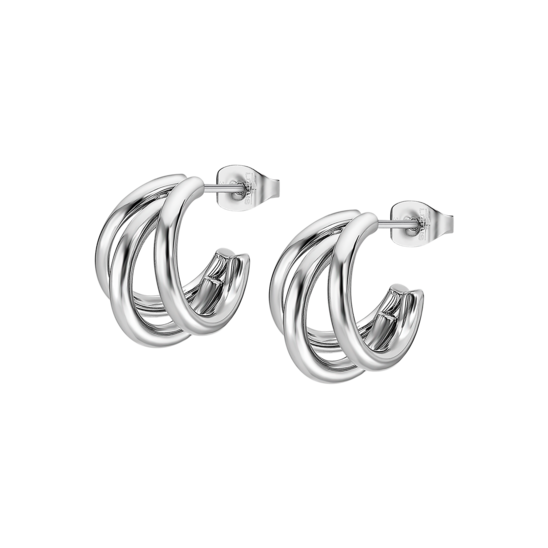 Pendientes Lotus Style Ls2423-4/1 Acero Inoxidable 316l, Mujer