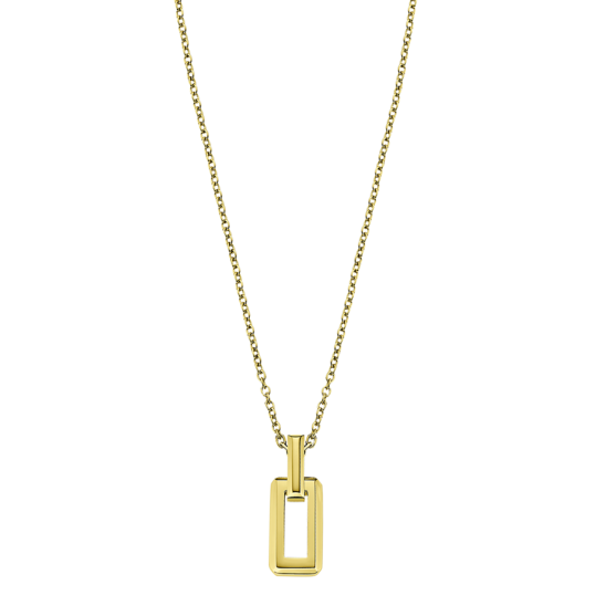 Collar Geométrico Lotus Style Urban Woman Ls2424-1/2 Acero Inoxidable, Mujer