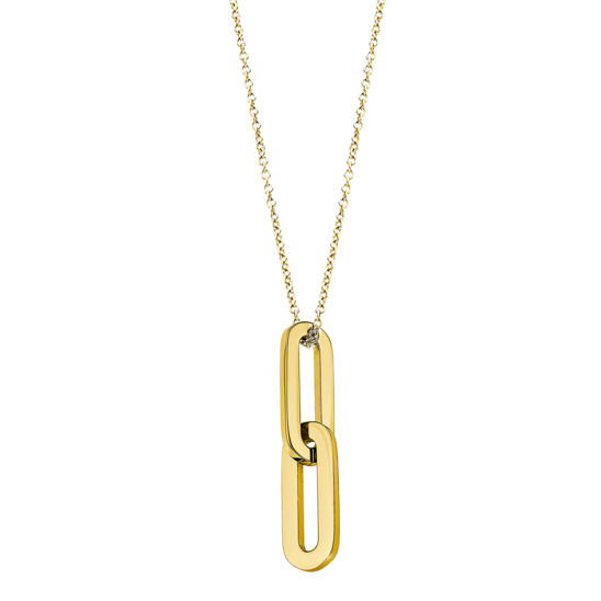 Collar Geométrico Lotus Style Ls2425-1/2 Acero Inoxidable 316l, Mujer