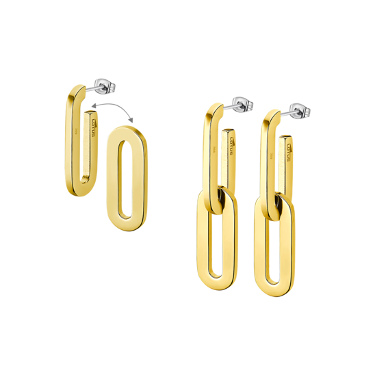 Pendientes Lotus Style Urban Woman Ls2425-4/2 Acero Inoxidable, Mujer