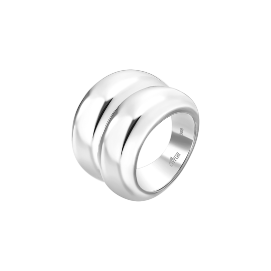 Anillo Lotus Style Steel Rings Ls2443-3/116 Acero Inoxidable 316l, Mujer