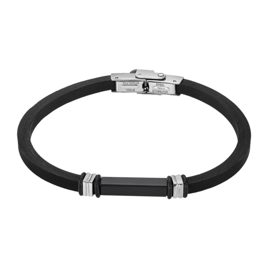 Pulsera Lotus Style Men Basic Ls2536-2/3 Acero Inoxidable, Hombre