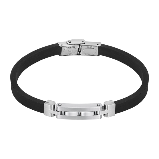 Pulsera Lotus Style Men Basic Ls2540-2/1 Acero Inoxidable, Hombre