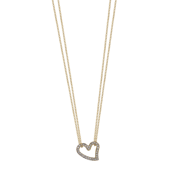 Collar Corazón Lotus Style Woman's Heart Ls2556-1/2 Acero Inoxidable, Mujer