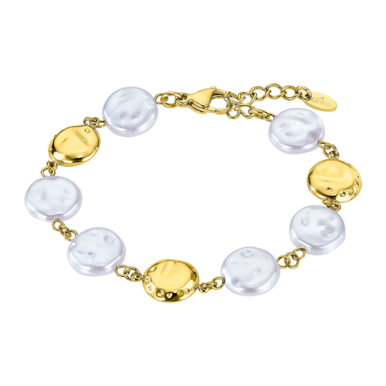 Pulsera Lotus Style Old Money Ls2563-2/2 Acero Inoxidable, Mujer