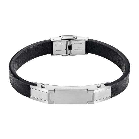 Pulsera Lotus Style Men In Black Ls2585-2/1 Acero Inoxidable, Hombre