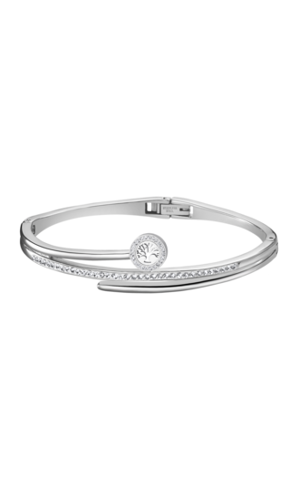 LOTUS STYLE DAMES 316L ROESTVRIJ STAAL HART ARMBAND LS1843-2/5