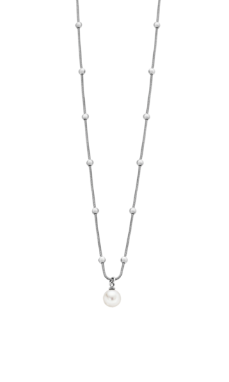 LOTUS STYLE WOMEN'S 316L STAINLESS STEEL NECKLACE LS1851-1/1