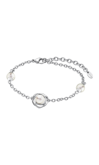 Lotus Style LS2014-2/B Millennial Collection Bracciale Donna Acciaio, No aplica, Argento, zirconia blu
