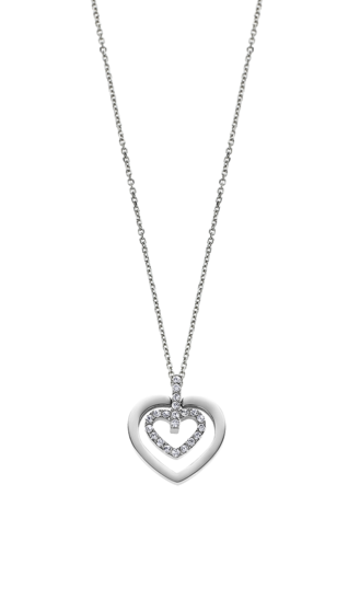 LOTUS STYLE WOMEN'S STAINLESS STEEL NECKLACE BLISS LS1867-1/1