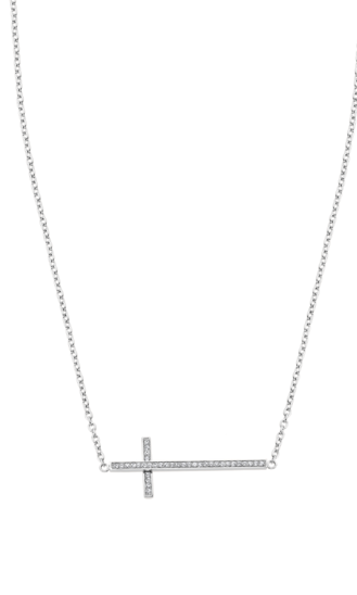LOTUS STYLE WOMEN'S STAINLESS STEEL NECKLACE LS1874-1/1