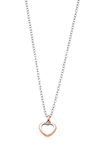 LOTUS STYLE WOMEN'S STAINLESS STEEL NECKLACE LS1926-1/3