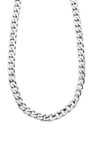 LOTUS STYLE MEN'S STAINLESS STEEL CHAIN NECKLACE LS1938-1/1