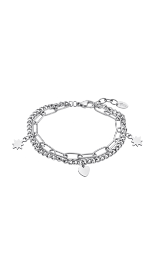 Lotus Style Bracciale Donna In Acciaio Inox LS2244 - Lunghezza 20 Cm - Elegante E Lucido - Confezione Regalo
