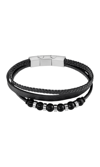 LOTUS STYLE HEREN 316L ROESTVRIJ STAAL ARMBAND LS2382-2/1