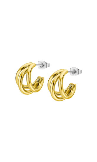 LOTUS Orecchini Donna In Argento 925 Con Zirconi: Cerchi Eleganti E Alla Moda, Confezione Originale - 4