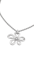 LOTUS STYLE WOMEN'S STAINLESS STEEL NECKLACE LS1535-1/1
