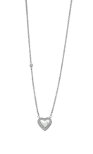 LOTUS STYLE WOMEN'S STAINLESS STEEL NECKLACE LS1859-1/1