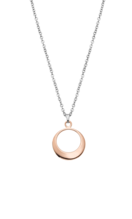 LOTUS STYLE WOMEN'S STAINLESS STEEL NECKLACE LS1892-1/2