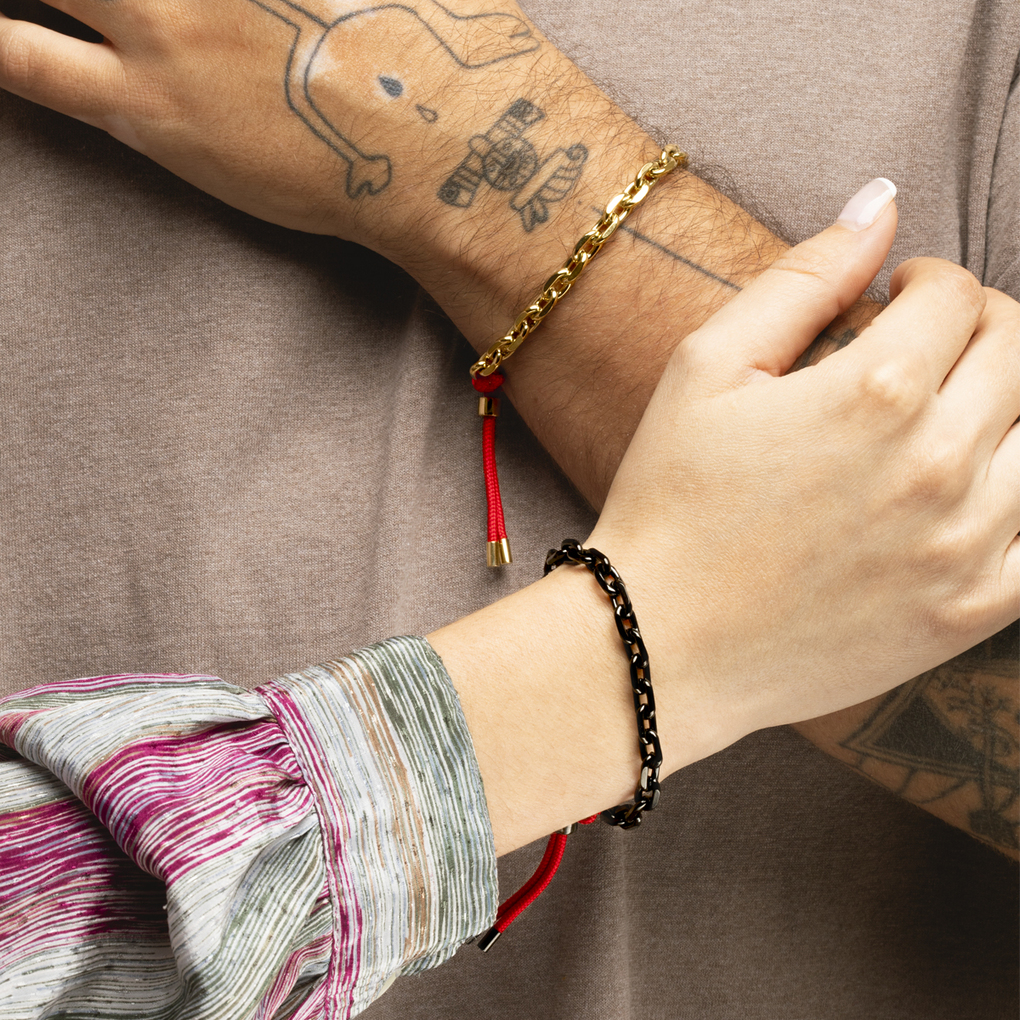 Bracciale Uomo/Donna LOTUS STYLE Urban Woman In Acciaio Inossidabile 316L - Lunghezza 240 Mm, Design Moderno E Minimal - 3