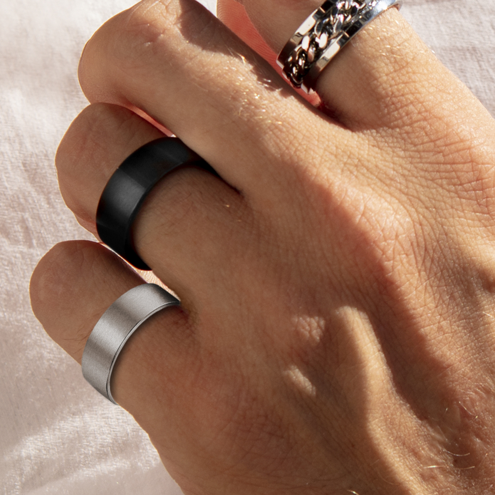 ANILLO LOTUS STYLE MEN RINGS LS2397-3/120 ACERO INOXIDABLE, HOMBRE