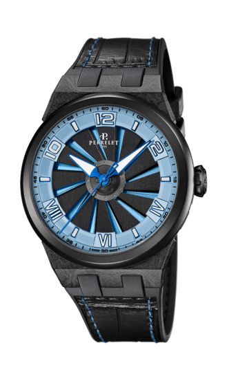 Perreletペルレ タービン カーボン ブラック エディションA4065/1 Perrelet Turbine Carbon Black Edition - A4065/1 - 6,250 USD – The