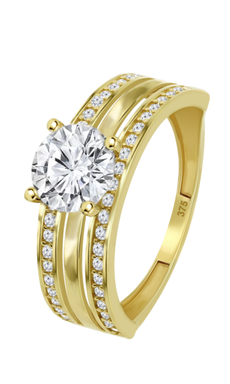 TIME ROAD WOMEN'S GOLD RING AR00143/14