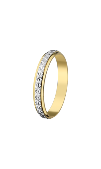 TIME ROAD UNISEX 18K GOLD TRAURING AY18028/33
