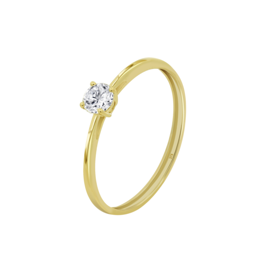Anillo Time Road Af00053/16 Oro 9k De 375 Ml, Mujer