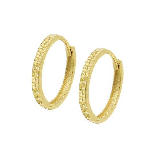 Pendientes Time Road Af00082/15 Oro 9k De 375 Ml, Mujer
