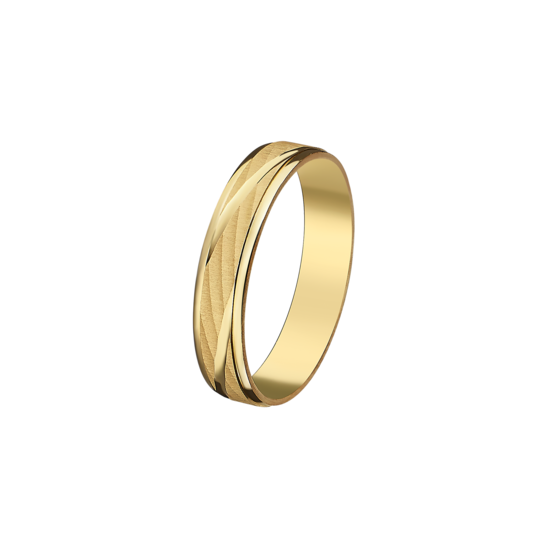 Alianza De Boda De Oro 9k Ay00019/20
